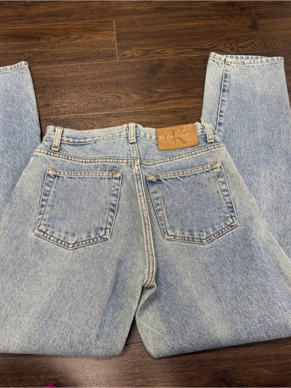 Calvin Klein Vintage 90’s Light Blue Straight Leg Jeans